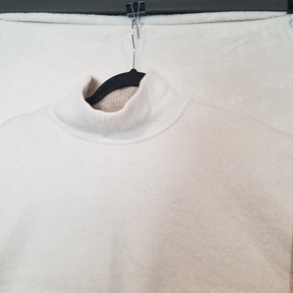 Note di Anita One Size Made in Italy Wool Cashmere Blend Poncho Brown Ivory - Picture 3 of 9